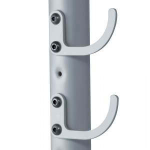 Ergotron Anthro Hooks (Set of 3) - Gray - 380CG