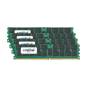 Crucial CT4K32G4LFD424A 128GB (4 x 32GB) 288-Pin LRDIMM DDR4 2400MHz (PC4-19200) Server Memory, CL17