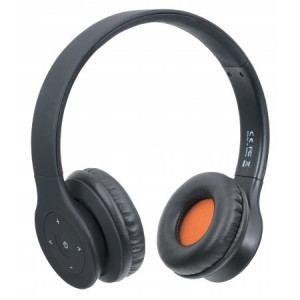 Manhattan Fusion Wireless Headphones (Black), Up to 30 ft Distance, 40mm Drivers, Model: 178167.