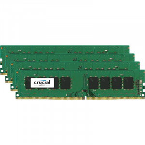 Crucial CT4K8G4DFD824A 32GB (4 x 8GB) 288-Pin DDR4 Desktop Memory, PC4-19200 (2400MHz), 1.2V, CL17, 