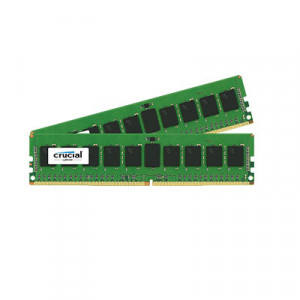 Crucial CT2K8G4RFS424A 16GB Kit (2 x 8GB) 288-Pin RDIMM DDR4 2400 (PC4-19200) Server Memory, CL17, 1