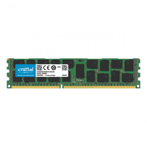 Crucial CT16G3ERSDD4186D 16GB 240-Pin RDIMM DDR3 1866MT/S (PC3-  14900) Desktop Memory