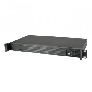 Black Athena Power 1U Rackmount Server Case RM-1U122ITXH2130