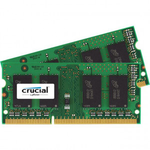 Crucial CT2K51264BF186DJ 8GB (2 x 4GB) 204-Pin SODIMM DDR3L 1866MHz (PC3-14900) Notebook Memory, CL1