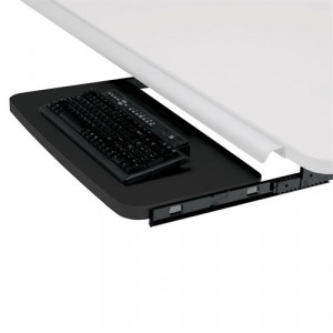 Ergotron Anthro Basic 20" Keyboard Tray - Black - 20BK