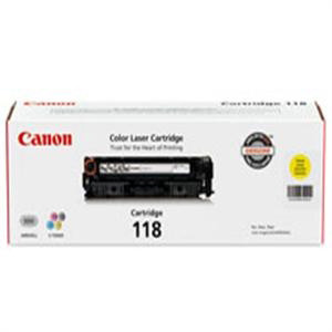 Canon 118 Toner Cartridge 2659B001AA, Compatible Canon imageCLASS MF8350Cdn Printer, Yellow.