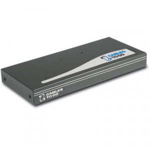 Gray Cables To Go 2-Port UXGA Monitor Splitter Extender, Model: 29550.