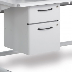 Ergotron Drawer & File Cabinet - Grey - 298CG