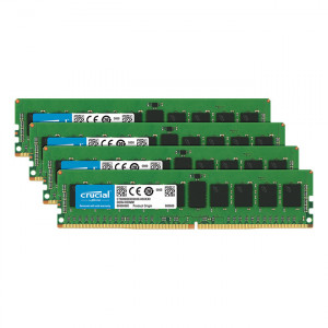 Crucial CT4K4G4WFS8266 16GB Kit (4 x 4GB) 288-Pin DDR4 2666 (PC4-  21300) Server Memory