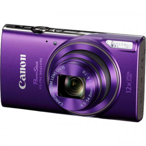 Canon PowerShot ELPH 360 HS Purple Slim & Stylish Camera 1081C001