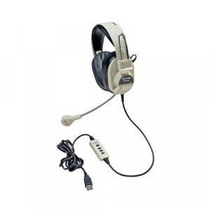 Califone 3066-USB Multimedia Headset With Mic