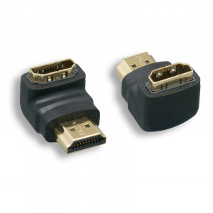 Comtop 90Â° Port Saver HDMI Male / Female Gender Changer