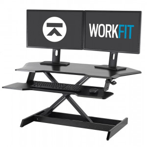 Ergotron WorkFit Corner Desk Converter - Black