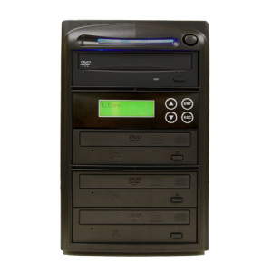 Directron 3-Target 1 to 3 CD/DVD Duplicator System 3DVDS22X, LG 22X DL Burners.