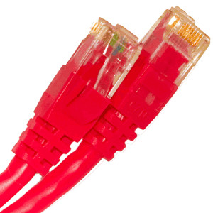 3-Foot Category 6 550MHz Network Patch Cord / Cable with Moldboot