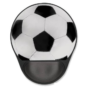 Manhattan Ergonomic Gel Football / Soccer Mouse Pad, P/N: 423182