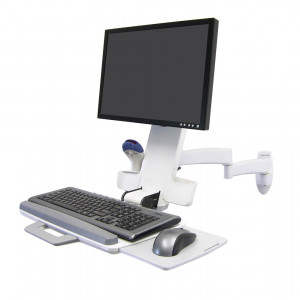 Ergotron 200 Series Combo Arm - White