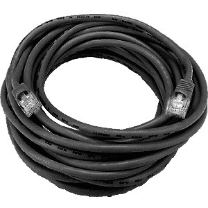 50-Foot Category 5e RJ45 Computer Network Patch Cable with Moldboot 