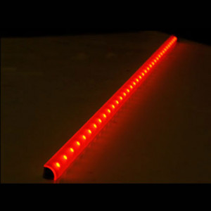 Logisys LCX24RD 24in Red LED Corner Light, 12VDC, 4.5W