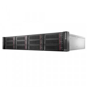 Lenovo ThinkServer SA120 2U Rack Mountable DAS Array 70F10000UX, 6Gb/s SAS and Serial ATA/600 Controller, 16x Bays, w/ Mini-SAS