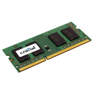 Crucial CT12864BF160B 1GB 204-Pin SODIMM DDR3L 1600MHz (PC3-12800) Notebook Memory, CL11, NON-ECC, U