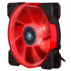 Kingwin XFR-012LBR-PWM 120mm PWM Series Red LED Case Fan