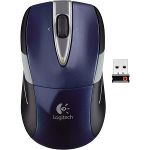 Blue Logitech M525 2.4GHz Wireless Optical Mouse 910-002698