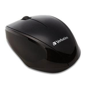 Black Verbatim Wireless Multi-Trac Blue LED Optical Mouse