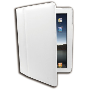 White Adesso Designer Case for iPad, Model: ACS-100FW.