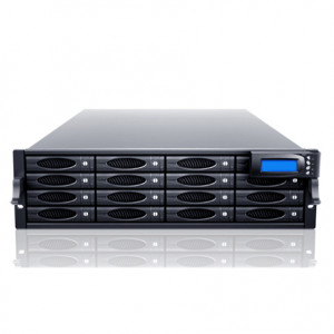 Sans Digital AccuRAID AR316X6 3U 16 Bay SATA/SAS 6Gb/s to SAS 6Gb/s RAID 6 Single Controller Upgrade