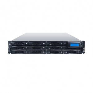 Sans Digital AccuSTOR 2U 12 Bay Rackmount SAS/SATA to SAS JBOD AS212X6