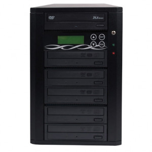 Black ILY Athena 1to5 Sony 24x DVD Duplicator System, ILY Athena 24X DVD Duplicator Controller + Son