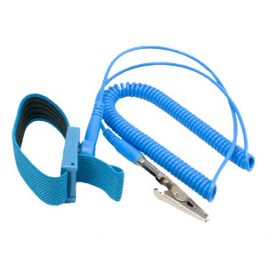 Kingwin ATS-W24 Anti-Static Wrist Strap, 6 Feet, PU Plastic, PVC Molding, w/ Grounding Wire