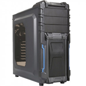 RAIDMAX Vortex ATX-402WB Steel / Plastic ATX Mid Tower Computer Case, 3 x 5.25in Bays, w/ USB3.0 and Audio, Black