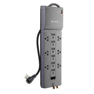 Belkin 12 Outlet Surge Protector BE112234-10