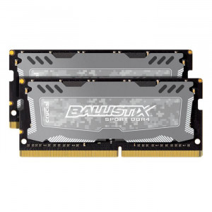 Crucial BLS2K4G4S240FSD Ballistix Sport LT 8GB (2x4GB) 260-Pin DDR4 2400 (PC4-19200) Laptop Memory