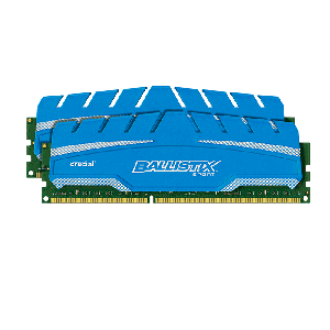 Crucial BLS2K8G3D169DS3 16GB (2x8GB) Desktop Memory