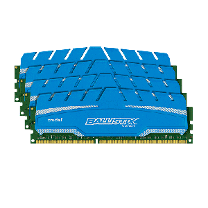 Crucial BLS4K4G3D169DS3 16GB (4x4GB) Desktop Memory