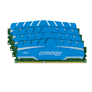 Crucial BLS4K8G3D169DS3 32GB (4x8GB) Desktop Memory