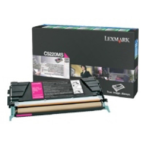 Lexmark C5220MS Magenta Return Program Toner Cartridge