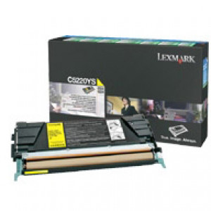 Lexmark Yellow Return Program Toner Cartridge C5220YS