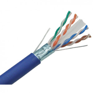 CAT6A Plenum Bulk Ethernet Cable C6APS-1090BL