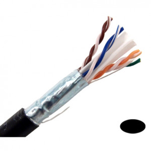 CAT 6 Ethernet Shielded Indoor/Outdoor UV Rated Cable