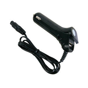 Velleman 2 in 1 Cigar Lighter USB Adapter, 5V 1A, w/ Blue LED Power Indicator, Model: CARSUSB2