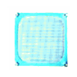 CaseArts 12cm Anodized Aluminum Mesh Filter Blue