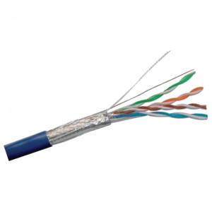 Shielded 1000ft Cat5e Plenum Cable