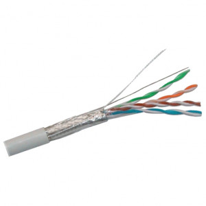 Shielded 1000ft Cat5e Plenum Cable