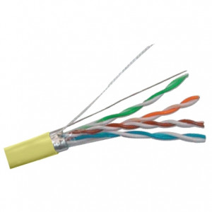 Shielded 1000ft Cat5e Plenum Cable