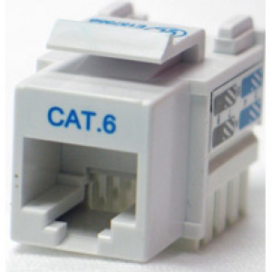 Cat6 Tool Type ( punch down ) RJ45 Keystone Jack