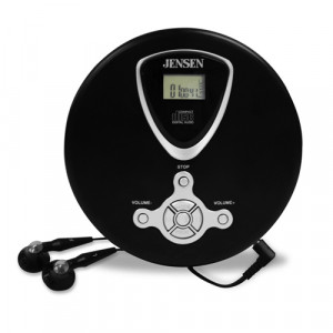 Spectra Jensen CD Player with 60 Second Super Anti-Skip and Bass Boost, Programmable Memory, LCD Dis